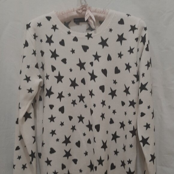 M & S Heart & Stars Sweater - Picture 1 of 4
